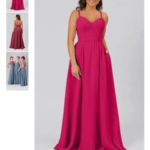 Kennedy Blue Bridesmaid Dress - Berry - Mackenzie - size 10